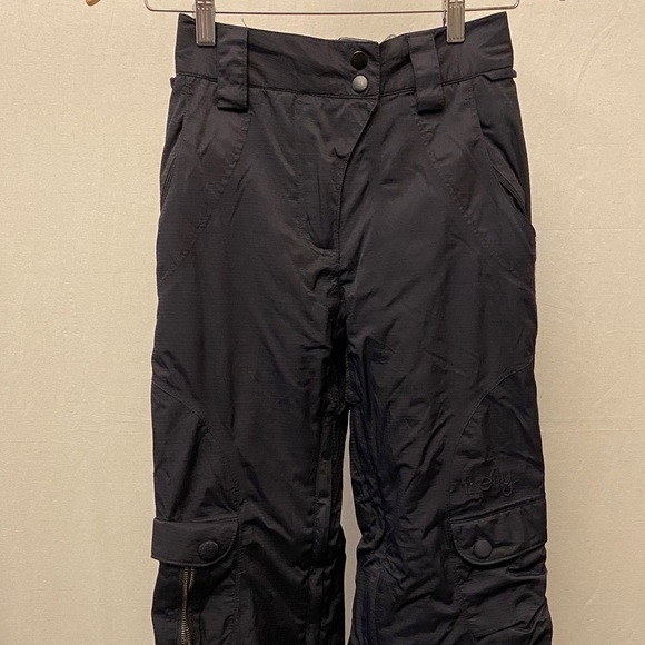 Firefly Stellar Snow Pants Womens Sz Small High Rise Black Snowboard Ski AquaMax - Picture 3 of 14